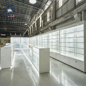 Vitrina de Vidrio PENBO de Alta Calidad para Exhibición de Cigarrillos, con Estantes y Cajón, Color y Tamaño Personalizables para Tiendas de Tabaco - Product Image 4