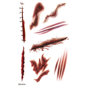 Manchon Peel-Off créatif conçoit des imprimés floraux durables imperméables pour les autocollants de <span class=keywords><strong>tatouage</strong></span> de demi-<span class=keywords><strong>bras</strong></span> à la mode - Product Image 5