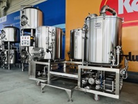250L Micro Craft Beer Mash Tun Équipement de brasserie pour restaurant Pub Sus304