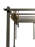 Offre Spéciale auvent de pergola extérieur motorisé étanche télécommande tailles personnalisables couleurs design moderne mobilier d'extérieur