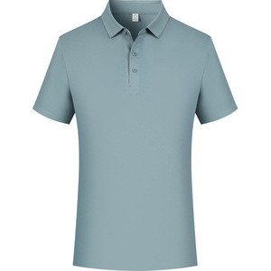 Men's Polo Shirt Solid Color Polyester Oxford Short Sleeve Daily Wear - Product Image 4