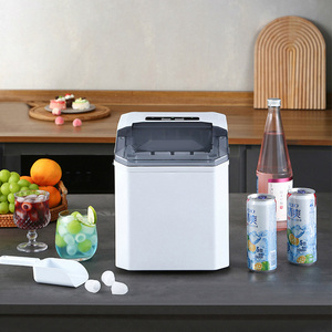 Casa Do Tabletop Automático <span class=keywords><strong>Mini</strong></span> Máquina De Gelo Portátil Fabricante De Cubo De Gelo Do Partido Do Escritório - Product Image 5