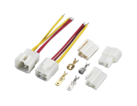 Arnés de Cables de PVC Personalizado 18AWG de 16 Pines con Código de Color para Batería de Bicicleta Eléctrica, Bloque de Terminales de Tornillo Trenzado de Fibra de Vidrio para Automóvil/Motocicleta