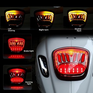 ไฟเลี้ยว LED ดัดแปลง สำหรับสกู๊ตเตอร์ Sprint 150 ไฟท้าย ไฟเลี้ยวหน้า-หลัง วัสดุ ABS PC ยี่ห้อ Motocircuit - Product Image 3