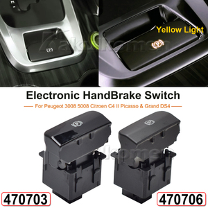 <span class=keywords><strong>Peugeot</strong></span> 3008 5008 Citroen C4 II Picasso Grand DS4 Interrupteur de frein à main électronique Frein de stationnement 470706 470703 ABS Matériel populaire - Product Image 3