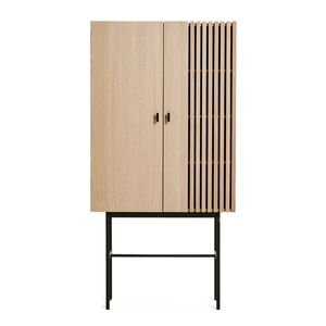 Durable Wood Cabinet with Lockable Doors and Adjustable Shelves Strong Wooden <b>Storage</b> Unit for Bedroom Living Room <b>Sideboards</b> - Product Image 2