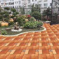Carreaux de céramique modernes pour cour extérieure Chong Kun Double Loading, imitation pierre, texture résistante aux acides, finition mate, antidérapants