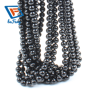 6 8 10mm runde natürliche Turmalin perlen Premium lose Edelstein perlen für die Schmuck herstellung - Product Image 3