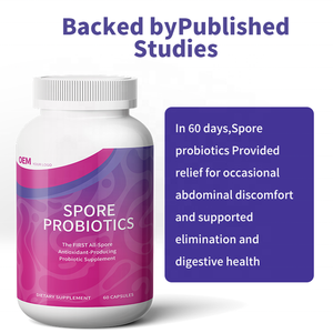 Hot Selling Probiotics Extracts Capsules Spore Based Probiotics Supplement Support Gut Health Effectively Reconditioning Gut - Product Image 3