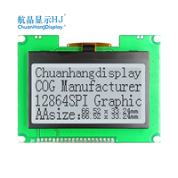 Écran COG CH12864A-COG-8 de 3,0 pouces, module LCD 12864, FPC, écran matriciel 128x64 points, écran LCD graphique ST7567, rétroéclairage LED