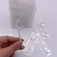 Vente en gros de fil dentaire portable hygiénique en soie de nylon Ptfe enveloppé individuellement produit de soins de santé bucco-dentaire cure-dents pour le nettoyage
