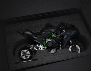 1:9 Kawasaki H2R H2 Heavy Duty Xe Máy Hợp Kim Xe Máy Nhân Tạo Mô Hình Đồ Chơi Mô Hình Xe Máy - Product Image 4