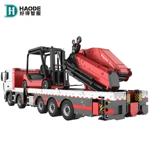 HAODE 8セクション油圧伸縮ブームトラッククレーン付きインドブームトラックの新しい50トンクレーン価格