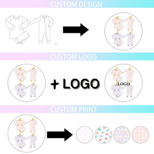 <span class=keywords><strong>Pigiama</strong></span> per Bambine in Bambù KERUI, Set con Maniche Lunghe e Leggings, Traspirante con Collo Tondo - Product Image 3