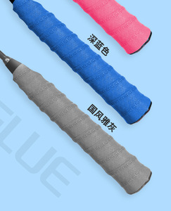 Premium Badminton Overgrip Tacky Racket Grip Tape Soft Feel Non-Slip Handle <b>Wrap</b> For Tennis Squash Racket Handle 30 Pcs <b>Black</b> - Product Image 4