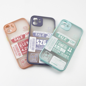 Accessoires de couverture de téléphone mat givré translucide pour <span class=keywords><strong>iPhone</strong></span> XS <span class=keywords><strong>XR</strong></span> 11 étui pour <span class=keywords><strong>iPhone</strong></span> 12 Pro Max étui de téléphone portable - Product Image 3