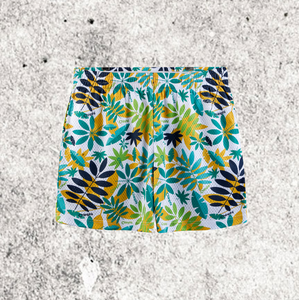 Pantalones Cortos Deportivos Casuales para Hombre de Primera Calidad, Elásticos, de Poliéster/Algodón, Tejido de Punto, Estampados, de Secado Rápido, Transpirables y Ecológicos - Product Image 2