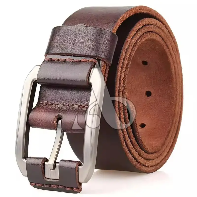 Personalized Custom Pure Genuine Classic Men's Belt 100% Full Grain Leather Belt