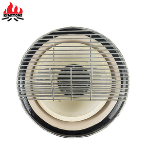 Kimstone Outdoor Kitchen Chimenea <span class=keywords><strong>de</strong></span> 18 pulgadas Kamado <span class=keywords><strong>Barbacoa</strong></span> Parrilla <span class=keywords><strong>de</strong></span> carbón al aire libre con soporte Trípode y ruedas - Product Image 5