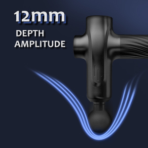 Masseur à percussion des tissus profonds LY-677A, 4 têtes, 6 niveaux de vitesse, 2000 mAh, rechargeable par Type-C, pour soulager la douleur des athlètes - Product Image 2