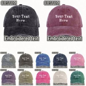 Casquette de baseball rétro personnalisée délavée, en coton doux et ajustable, idéale pour la protection solaire en extérieur, cadeau pour Halloween et Thanksgiving - Product Image 1