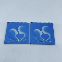 Sacs d'emballage jetables personnalisés pour préservatifs pochette de confidentialité thermoscellable