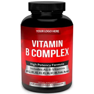 Viên Nang Phức Hợp Vitamin B Chăm Sóc Da Miễn Dịch Bổ Sung Vitamin B Tốt Nhất OEM ODM