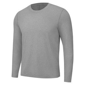 Camiseta Deportiva de Manga Larga para Hombre, Estilo Casual, Elástica, Transpirable, Antiarrugas, de Secado Rápido, para Actividades al Aire Libre, 180g - Product Image 2