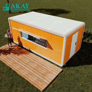 ตู้คอนเทนเนอร์สำหรับร้านอาหารตู้คอนเทนเนอร์ที่สวยงามจัดส่ง20FT - Product Image 3