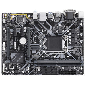 GIGABYTE B360M <span class=keywords><strong>HD3</strong></span>เดสก์ท็อปใช้ Gaming เมนบอร์ด Intel <span class=keywords><strong>B360</strong></span>ชิปเซ็ต LGA 1151รองรับโปรเซสเซอร์ Intel Core 9th และ8th Generation CPU - Product Image 3