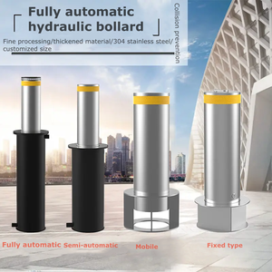 Bolardos Hidráulicos Comerciales para Calles Peatonales, Bloqueador <span class=keywords><strong>de</strong></span> Seguridad Vial, Bolardo Hidráulico Automático/Bolardo Fijo - Product Image 4