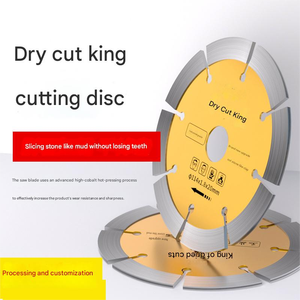 Disque de coupe pour pierre, meuleuse d'angle, lame de scie diamantée à coupe à sec pour céramique, béton, granit et marbre. - Product Image 1