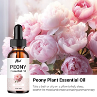 Huile de pivoine naturelle pour diffuseur, aromathérapie, fabrication de bougies, soins de la peau, des cheveux et des ongles