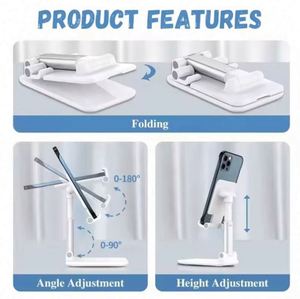 New Logo <b>Desk</b> Promotion Portable Cell <b>Foldable</b> Business Gift Wholesale Phone Holder Stand Custom Promotional Gifts - Product Image 4