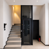 Mini-ascenseur compact pour maison, ascenseur résidentiel à faible encombrement, design personnalisé pour villa, maison duplex privée