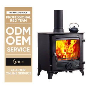 فرن شاكوال حديث مزدوج الأبواب للأماكن المغلقة من الحديد الزهر يعمل بحرق الفرن للفلل والشقق للبيع من المصنع مباشرة - Product Image 1