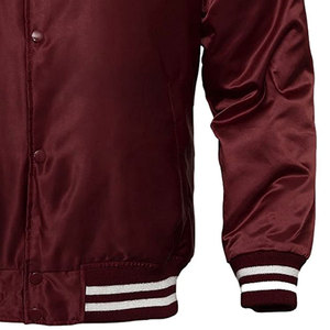 Chaquetas Varsity de Lona para Hombre, Diseño Personalizado de Alta Calidad, Invierno, Patrón Sólido, Secado Rápido, Transpirables, Reversibles, Venta al Por Mayor - Product Image 6
