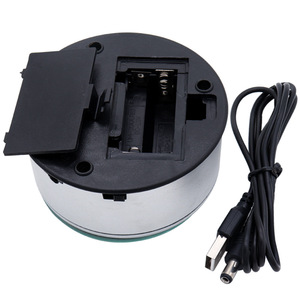 Đầy Màu sắc xoay cơ sở LED giữ đèn sáng hiển thị pha lê đồ trang trí thủ công 3D bên trong khắc Pin hoạt động cho phòng ngủ - Product Image 4