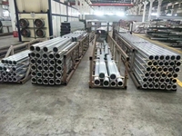 Profils en aluminium découpés sur mesure, anodisés noirs, extrudés, à rainures en T et en V, 2020, 2040, 4040, 4080, 8080, 40120