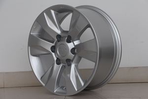 <span class=keywords><strong>Rines</strong></span> de Aleación Todoterreno de 16 Pulgadas 5x114.3 ET 0 para Jeep <span class=keywords><strong>Cherokee</strong></span> <span class=keywords><strong>XJ</strong></span> Toyota Tacoma Hilux, 5 Birlos, Multirradio, Plateados - Product Image 2