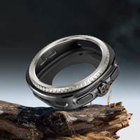 Protection d'écran rotative en alliage de zinc de 46 mm pour montre connectée Samsung Galaxy Watch 8