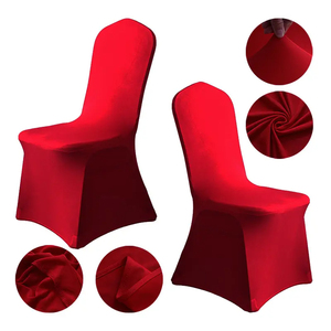 Stretch Spandex Durable Eco-Friendly Seat <strong>Covers</strong> Dining Banquet Elastic <strong>Chair</strong> <strong>Covers</strong> RTS Supply Wedding <strong>Plain</strong> Dyed Beach <strong>Chair</strong> - Product Image 3