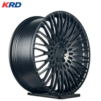 Velg Tempa Terlaris Harga Grosir 18 19 20 Inch PCD 5x112 5x120 5x114.3 Velg Krom untuk Roda Mobil Sedan Mewah