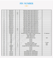 Original nuevo 2,9 pulgadas 40 pines conector 1440(RGB)* 1440 resolución LS029B3SX04 MIPI 2,9 pulgadas Módulo de pantalla Led para VR AR