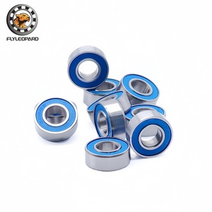 ตลับลูกปืนเม็ดกลมร่องลึก Flyleopard 686 2RS ขนาด 6x13x5 มม. ทำจากเหล็กโครเมียม สำหรับมอเตอร์ความเร็วสูง - Product Image 1