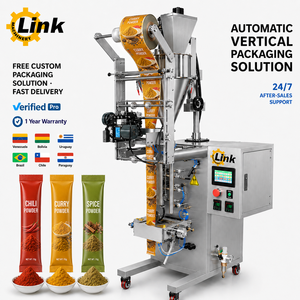 Machine de remplissage avancée à vis sans fin pour sachets de poudre, pour farine et mélanges de pâtisserie, autres machines d'emballage - Product Image 1