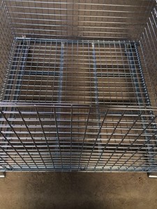 Cages en fil métallique avec roues pour le transport - Product Image 3