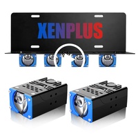 Xenplus PZ2-LM40B 6000K 50000LM Projecteur LED avec lentille, feux d'immatriculation, éclairage auxiliaire 140W IP68, projecteur de conduite pour la Thaïlande