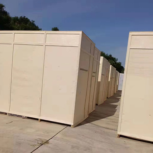 Hongye Export <b>Wooden</b> <b>Crates</b> Steel Strapped Fumigation Free Logistics Packaging Plywood <b>Crate</b> - Product Image 3