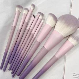 Set di 10 Pennelli <span class=keywords><strong>per</strong></span> Trucco Personalizzati Rosa <span class=keywords><strong>per</strong></span> <span class=keywords><strong>Ombretto</strong></span> in Polvere e Labbra - Product Image 1